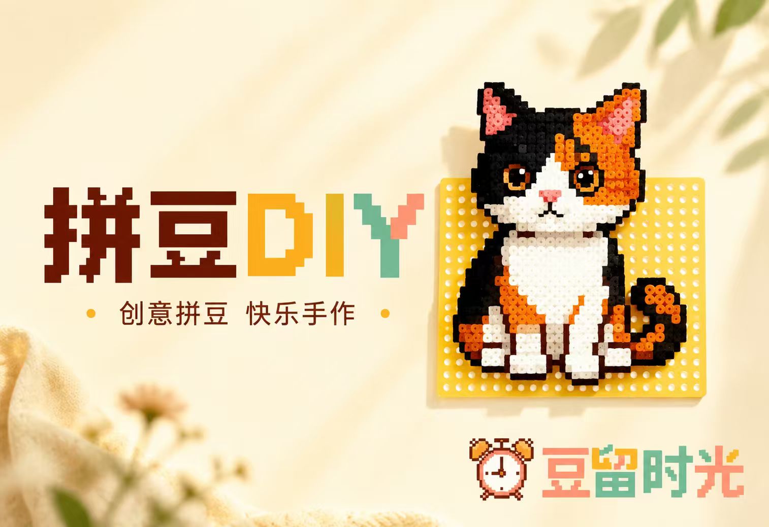 拼豆DIY品牌形象